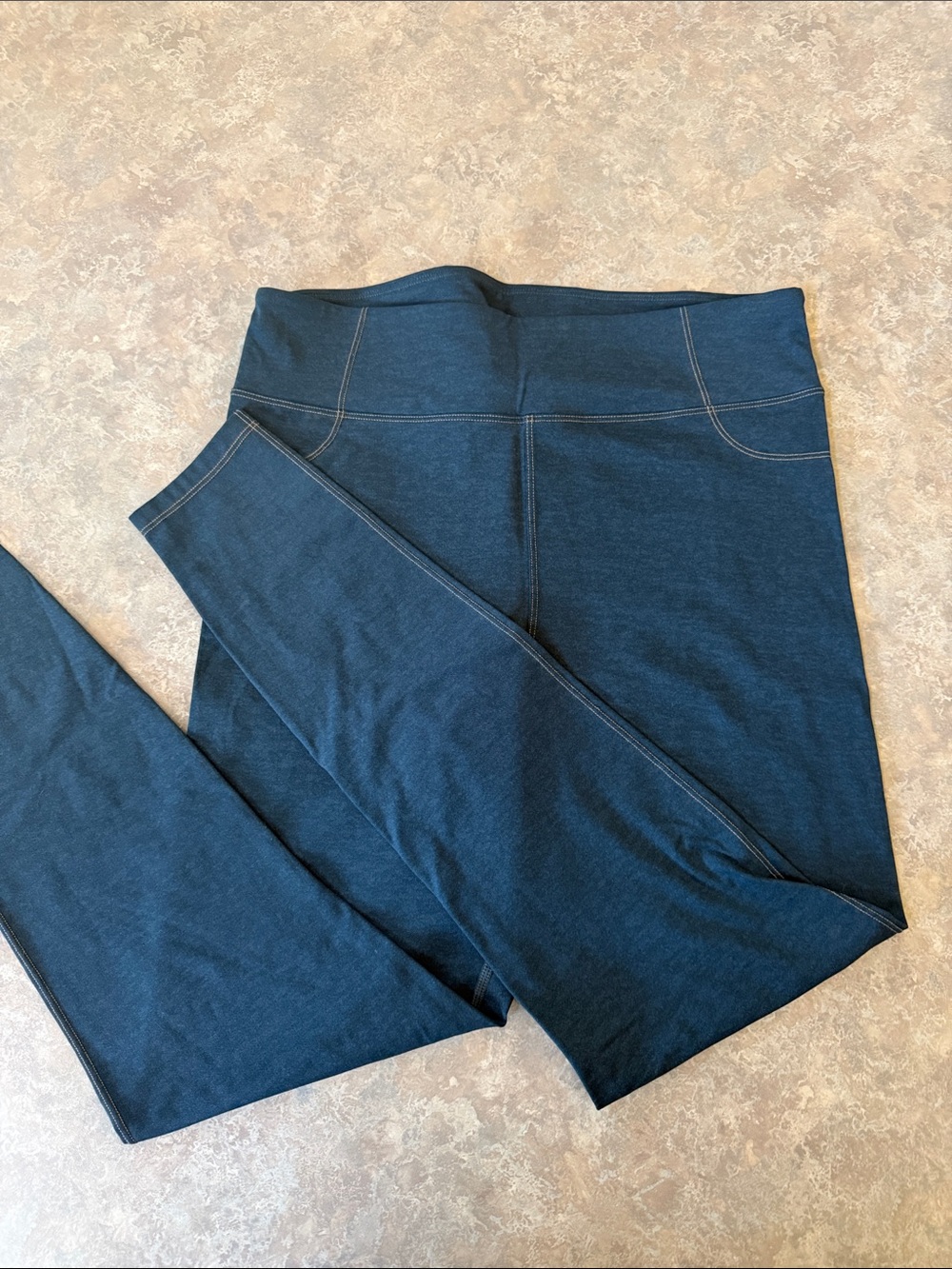 ZYIA Navy High-Rise Performance Leggings
